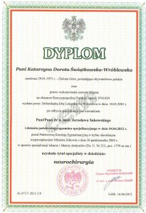 specjalizacja neurochirurgia